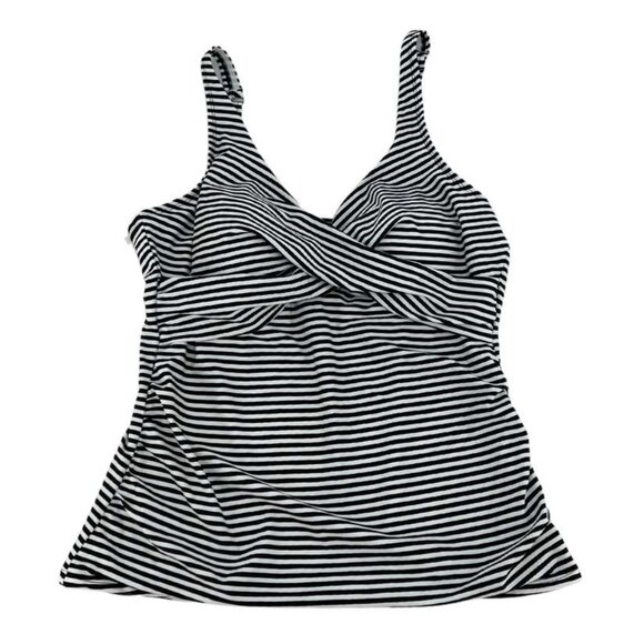Christina Swimwear | Women's Tankini 2 Piece Set | Black & White | Various Sizes - Picture 2 of 7